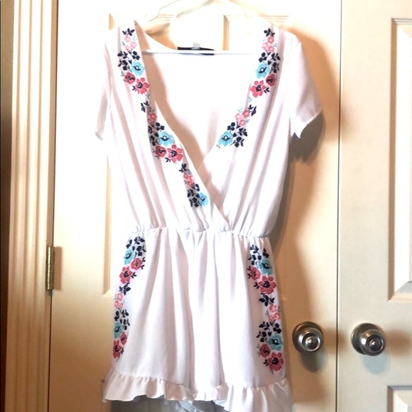 Blue Rain Other - Beautiful blue rain white jumper